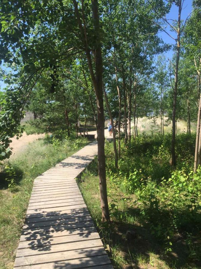 Zalia Kopa Apartamentai Salia Juros Palanga Exterior foto